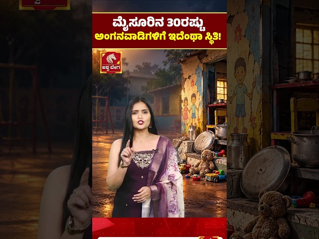 Mysuru Anganwadis in Shocking Condition | ಮೈಸೂರಿನ 30ರಷ್ಟುಅಂಗನವಾಡಿಗಳಿಗೆ ಇದೆಂಥಾ ಸ್ಥಿತಿ