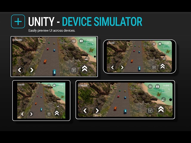 Unity 3D | Device Simulator | Easily preview UI across devices