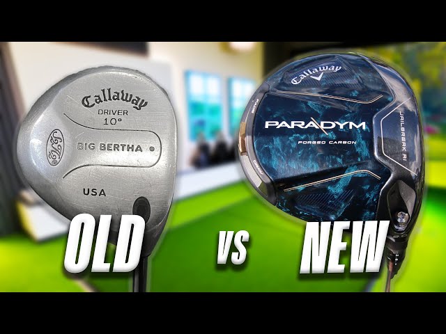 Different?: Old Golf Driver VS New Driver (30 Year Test)
