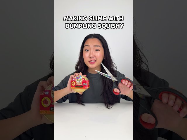 Cutting Mystery Dumpling And Making Slime!
