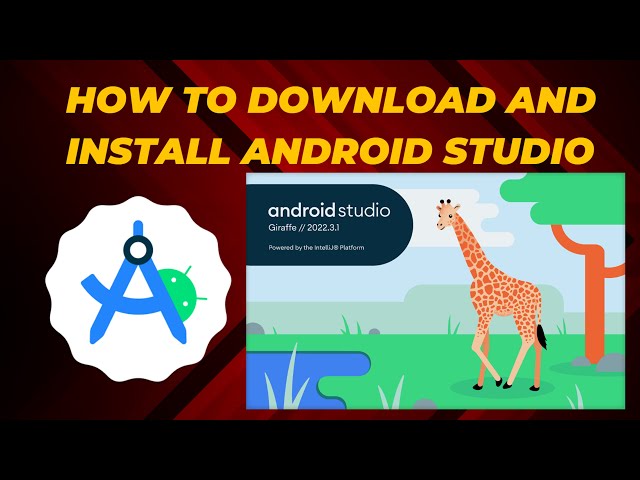 How to Download and Install Android Studio in 2023 | Android Studio Giraffe Installation