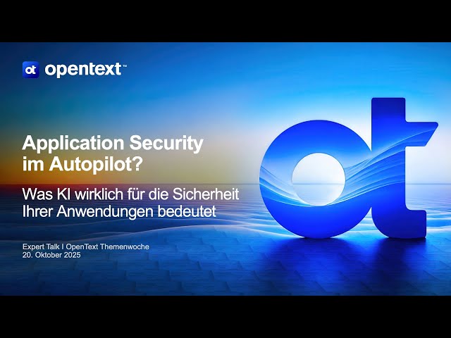 Application security im autopilot? - Was KI wirklich für die Sicherheit Ihrer Anwendungen bedeutet