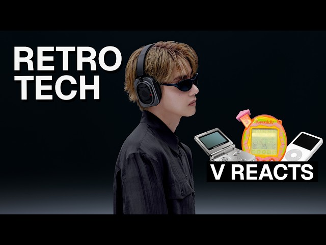 V Reacts - Retro Tech