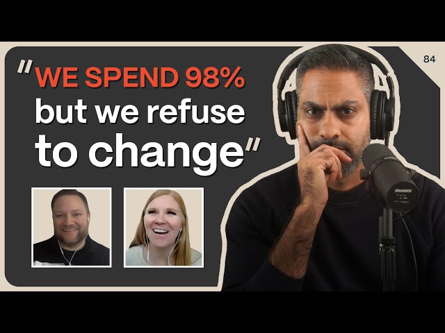 “We spend 98% of what we make & refuse to change”