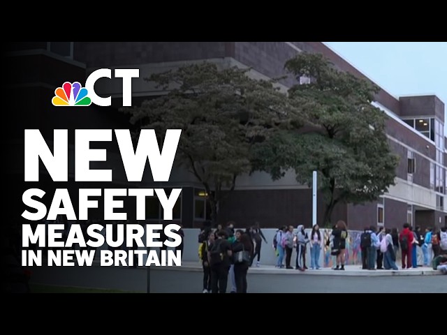 New Britain High School implements bag checks after gun found in student's backpack