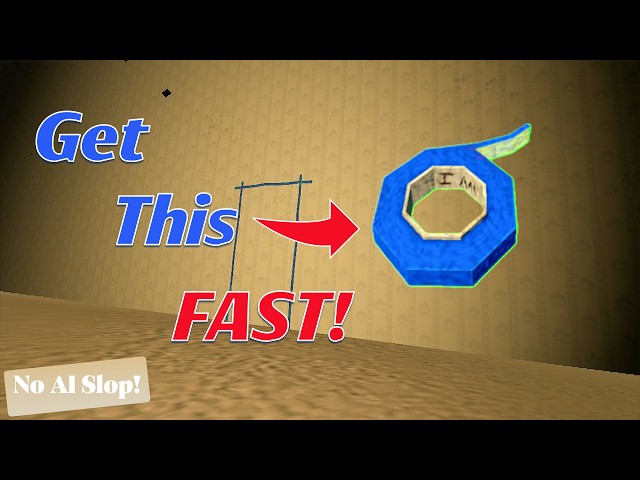 How to BEAT BACKROOMS and get the BLUE TAPE || Animal Company VR