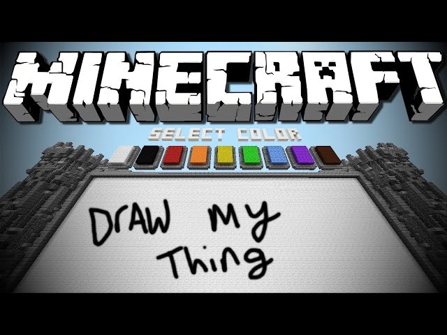 Minecraft | Draw My Thing /w Diskaka [Solo]