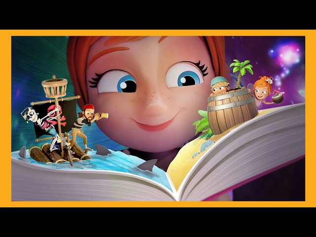CUENTOS PARA DORMIR 📚 Pirate Pool, Finding Niko, Zombie Island y Fairy Glitter Fun con Adley y papá