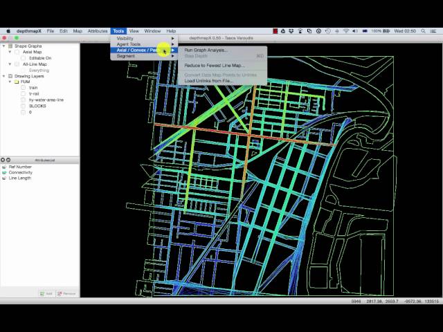 Claudia Balseca - Depthmap - Analysis of Connectivity