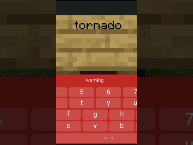 How To Spawn Tornado In Mcpe (No Mods)