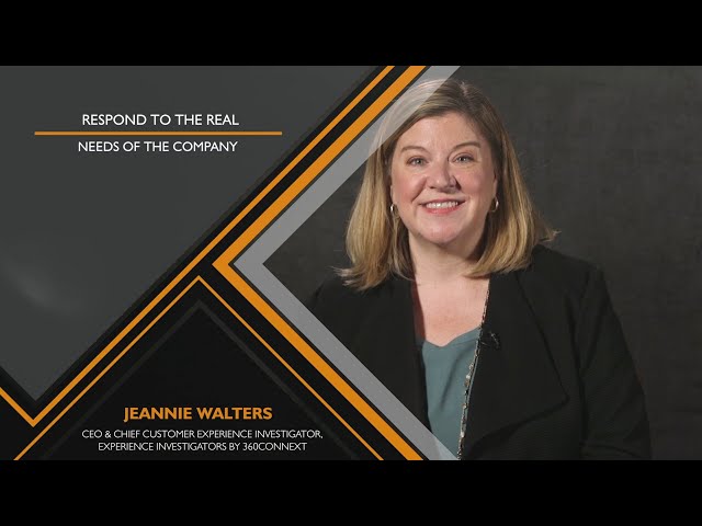Jeannie Walters - CEO - Experience Investigators - 360Connext