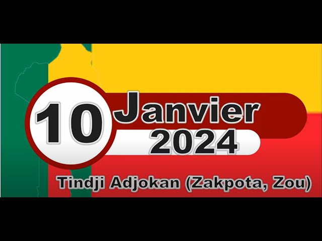 10 Janvier 2024 a Tindji Adjokan  (Zakpota, Zou) Invitation