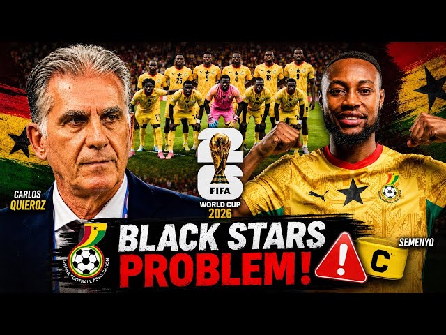 BLACK STARS IN TROUBLE!!😳 ANOTHER MAJOR PROBLEM AHEAD OF WORLD CUP 2026🇬🇭🇺🇸  + LATEST UPDATES USA