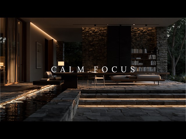 Calm Work Music For Steady, Unhurried Focus On Study, Coding, Writing And Daily Tasks