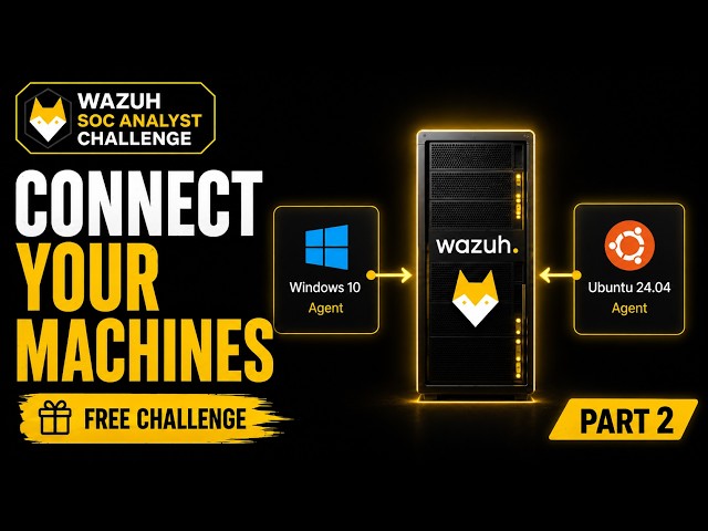 Build a SOC Lab with Wazuh: Connect Agents + Sysmon (Part 2)