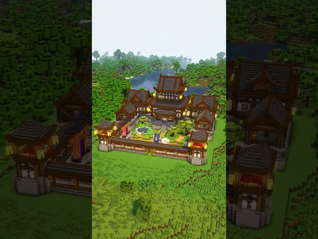 Minecraft Japanese Temple🏯 #minecraft