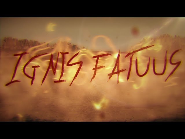 Lelahell - Ignis Fatuus Official Lyric video (Feat. Hannes Grossmann)