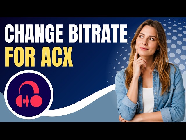 How to Change Bit Rate in Audacity to 192 kbps for ACX (Simple Guide)