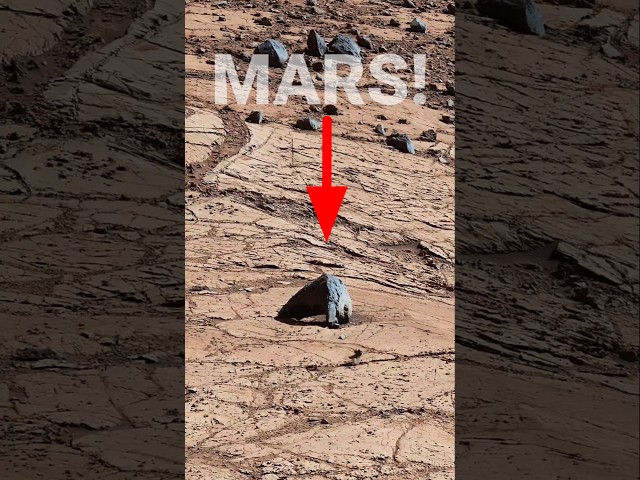 NASA's Mars Rover captured Something Strange on Mars! #shorts #mars #spacescience