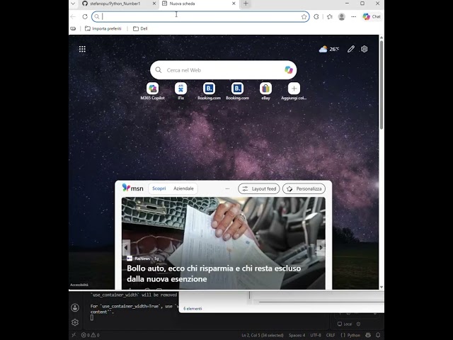 Python 4 webapp pubblica