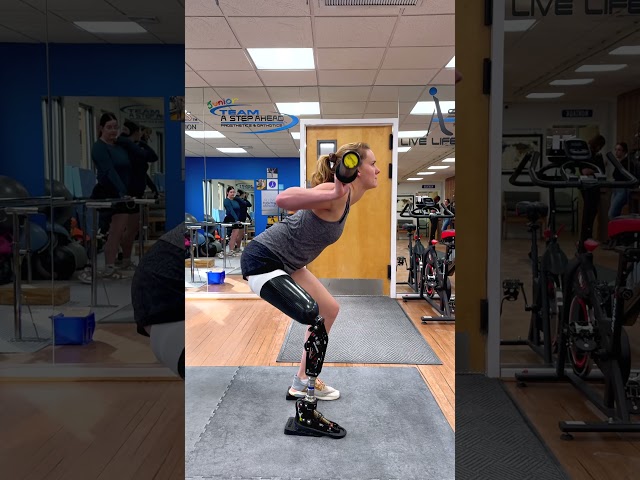 Exercising with a Lifting Prosthesis | Tina