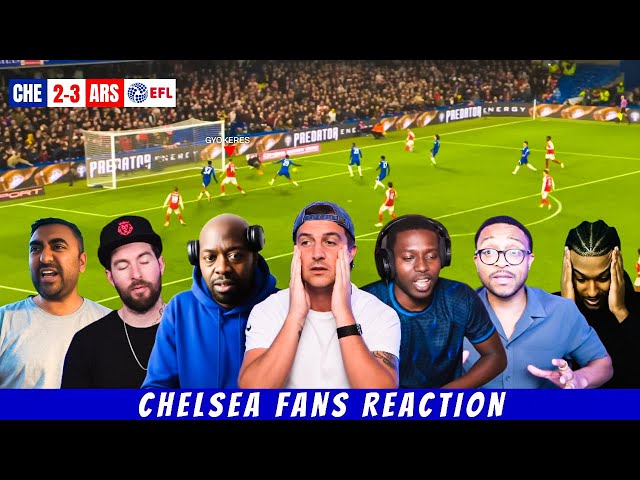 Chelsea 2-3 Arsenal | Chelsea Fans in MELTDOWN😭
