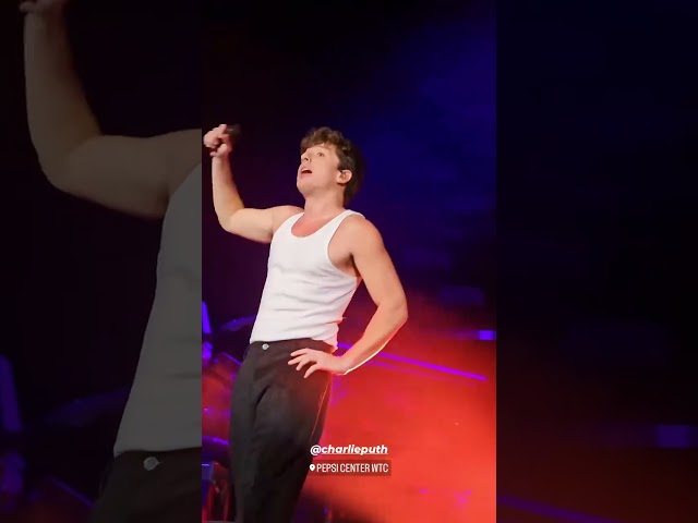 Charlie Puth performing Attention at Charlie The Live Experience in Mexico | May 21, 2023