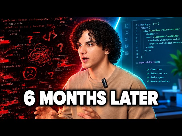 I Compared My Code From 6 Months Ago. It's Rough.