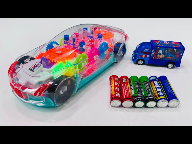 Unboxing RC Police car,remote control RC city bus,Concrete transport truck,city fire rescue vehicle