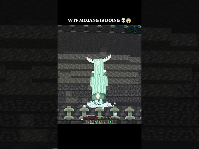 WTF MOJANG IS DOING 💀😱 #minecraft #minecraftshorts #shorts #gaming #viral