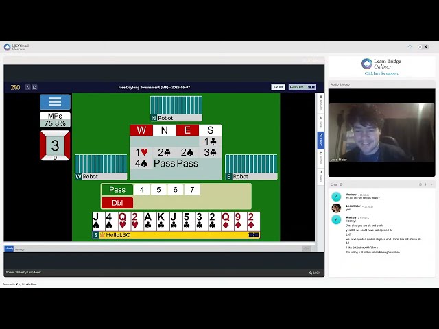 Bridge Practice: DON'T PANIC!! with Leon Meier | Learn Bridge Online