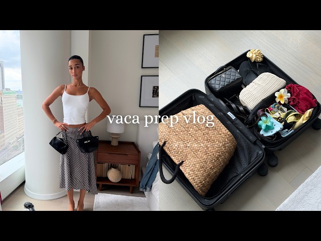 How I Prep for Vaca : Outfit Planning & Packing, Beauty Appointments, Errands & More!
