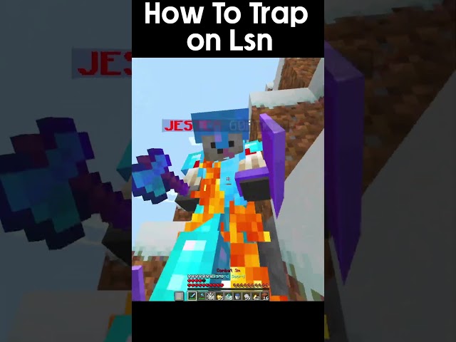 How to trap on Public Lifesteal smp