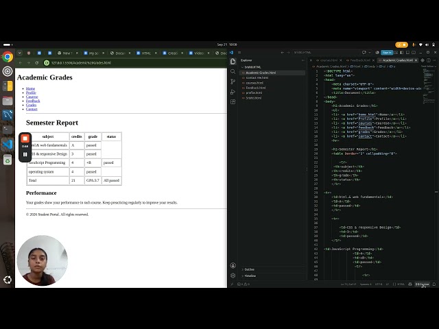#"HTML" tutorial for Beginners | Learn HTML from scratch | How to create fifth webpage, Part-5#