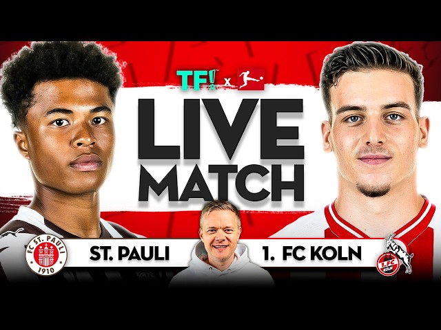 LIVE FC St. Pauli vs 1. FC Köln | Bundesliga LIVE Match Footage