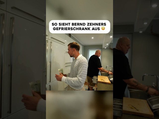 So sieht Bernd Zehners Gefrierschrank aus 😳🤯
