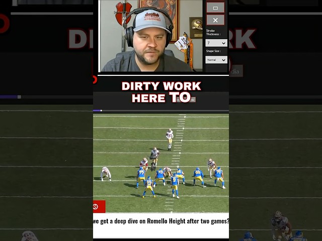 Romello Height's Dirty Work: Way to go, rook! #49ers #romelloheight #nfl