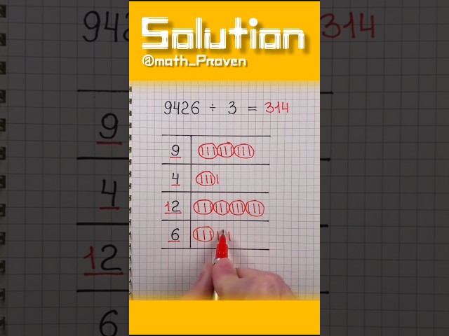 Mind-Blowing Division Trick 🤯 | Easy Way to Divide Numbers Visually#mathtricks #learnmath #education