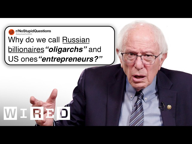 Bernie Sanders Answers Oligarchy Questions | Tech Support | WIRED
