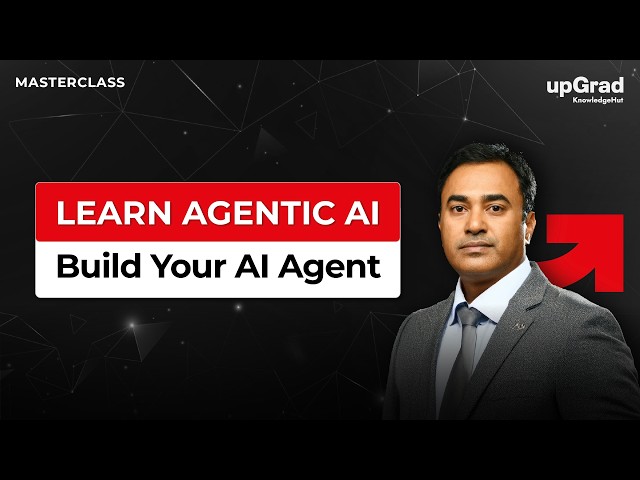 Ai is Reshaping Jobs - Learn Agentic AI and Build Your First AI Agent