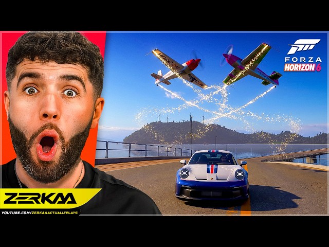 RACING AGAINST PLANES! (Forza Horizon 6 #9)