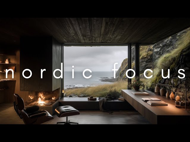 Nordic Ocean Office • Deep Focus & Ambient Music for Work, Study & Creativity