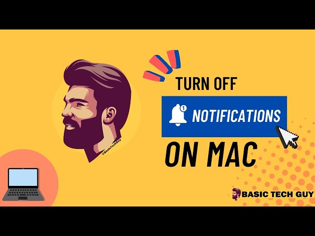 How to turn off notifications on Macbook