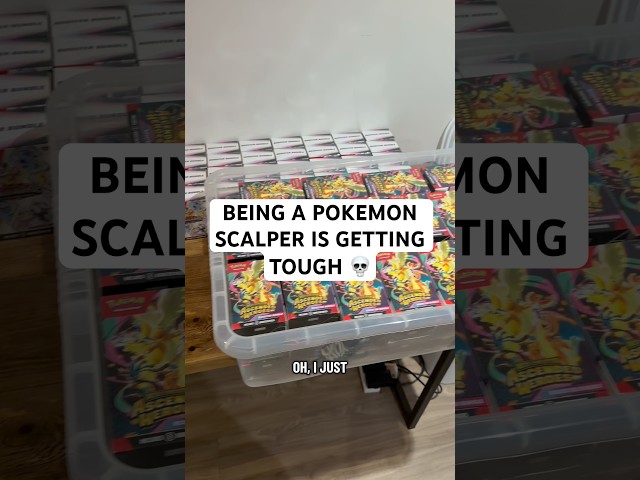 Being a Pokemon scalper is tough💀 #pokemon #ascendedheroes #scalper #pokemoncommunity #tcg