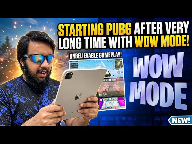 Starting It Again After Very Long Time With Wow Mode🥷🏼!!!🔥PUBG MOBILE🗿