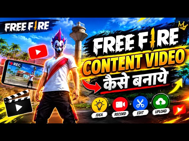 🔥 How To Make Free Fire Content Videos | Free Fire Content Kaise Banaye 🎮 |