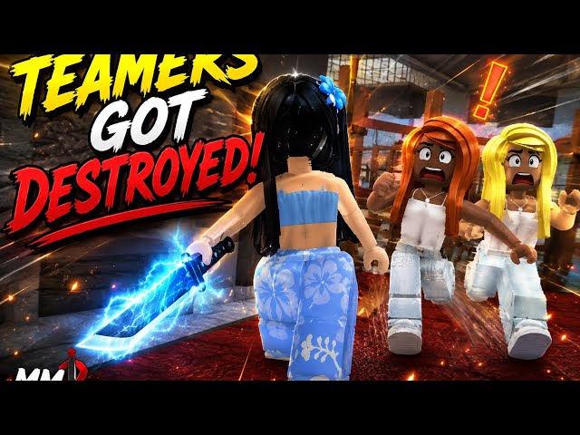 MAKING mm2 TEAMERS RAGEQUIT!
