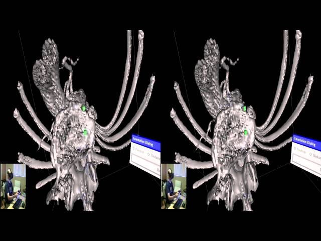 3D Visualizer with Oculus and Hydra -- Stereoscopic