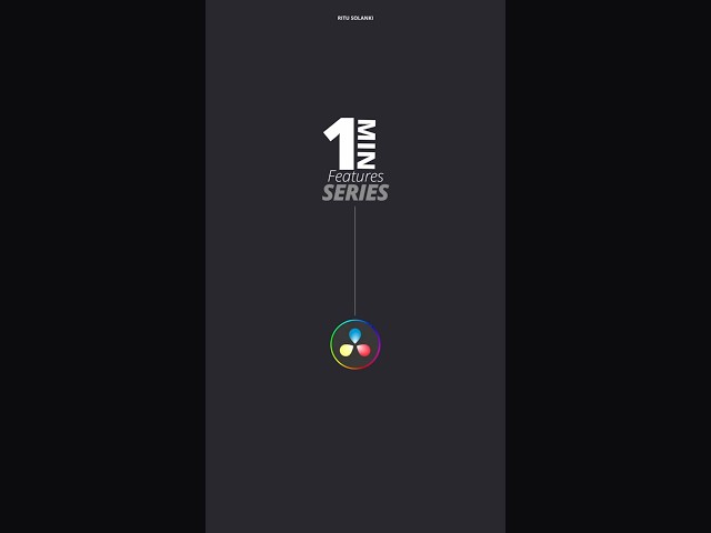 Smart reframe AI feature of DaVinci resolve-One min feature #1
