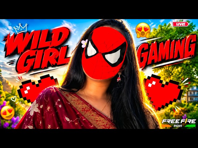 Telugu ff girl 💗✨|| Yeshitha ✨|| Wild Girl is live  now hurry up! || #freefiremax#telugugirl#girl
